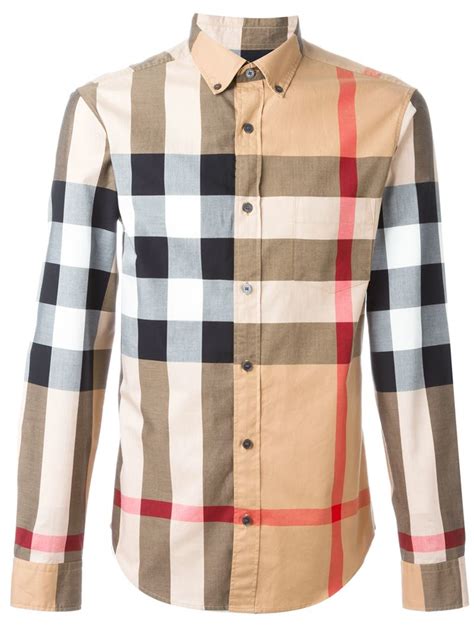 blusa social burberry|Burberry her men's clothing.